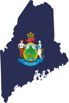 Maine State Flag