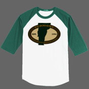 Vermont Established 1791 - Mens Colorblock Raglan Jersey